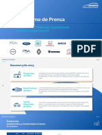Reporte Mensual de La Asociación de Fábricas de Automotores (Adefa) Mes de Julio 2023