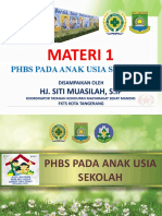 Materi 1 - PHBS Pada Anak Usia Sekolah TH 2023