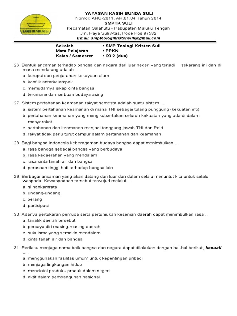 Yayasan Kasih Bunda Sul1 2 PDF