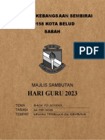 Buku Program Sambutan Hari Guru 2023