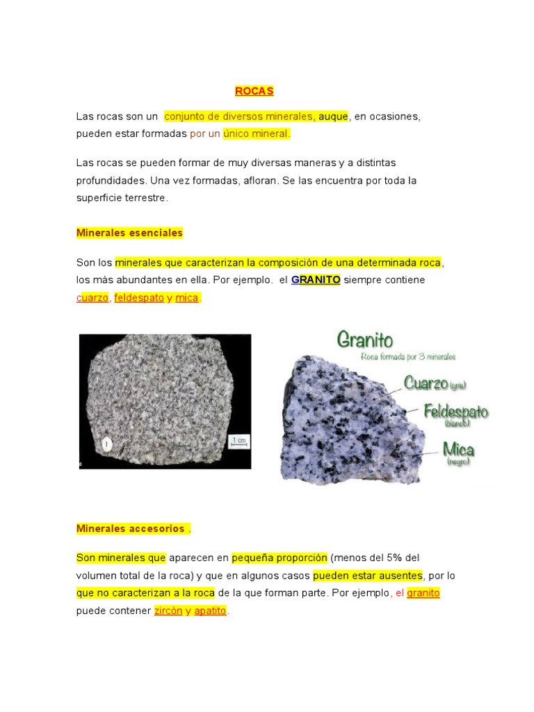 13 Ava Clase - Rocas - Rocas Igneas | PDF | Roca (geología) | Roca ígnea