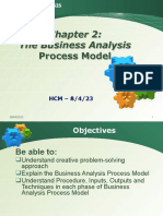 Chapter2 - The Business Analysis Process Model