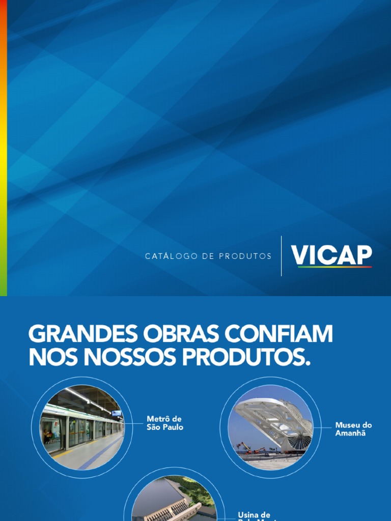 Catálogo de Produtos Vicap 2023 | PDF | Preto | Branco
