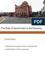 The Role of Government in The Economy