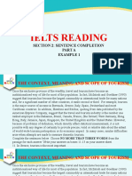 Ielts Reading Section 2