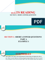 Ielts Reading Section 1