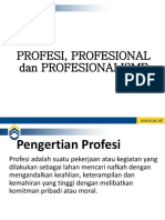 Profesi Dan Profesional - ppt-1