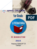 Literatura 1° Año - II BIM - 2023