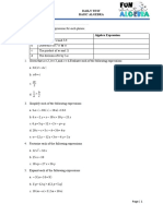 DT Algebra New