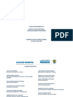 SantaFeDeAntioquia 18447 Plan de Desarrollo Ajustado