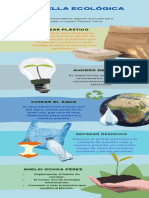 Infografía Cuidado Del Medio Ambiente Moderno Verde