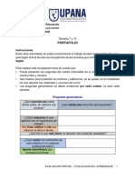 S1 - Evaluacion Del Aprendizaje - Instrucciones Portafolio
