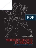 (Choreography and Dance Studies Series) Jacqueline Robinson - Modern Dance in France (1920-1970) - Routledge (1998)