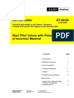 RT-05 - 06 - Start Pilot Valves With Piastons of Incorrect Material
