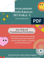 Aksi Nyata Perencanaan Pembelajaran Paket A