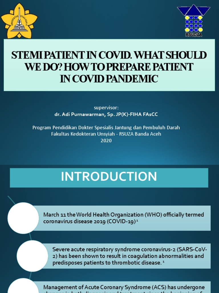 Stemi | PDF | Myocardial Infarction | Percutaneous Coronary Intervention