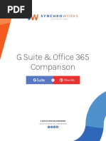 G Suite vs. Office 365