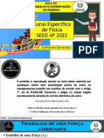 Aula 02 - Conservação Da Energia e Momento