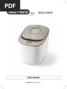 Delimano BM4406G-GS Joy Bread Maker