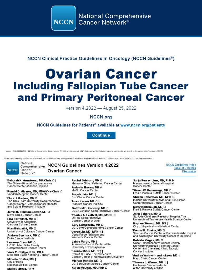 Ovarian | PDF | Ovarian Cancer | Therapy