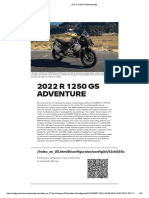 2022 R 1250 GS Adventure