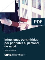 Infecciones Trasmitidas de Pacientes A Personal de Salud