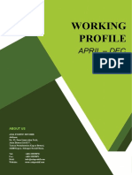 Working Profile (April-Dec 2021)