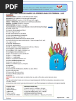 Lista de útiles para 2do grado 2025 | PDF | Hogar, jardinería y bricolaje