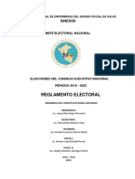 'Reglamento Electoral 2016-2019