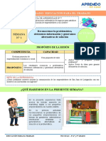 VII EXPERIENCIA DE APRENDIZAJE - ACT 1 - 3°,4° y 5° GRADO - SEM 1