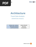 AirBnB Data Analysis - Architecture