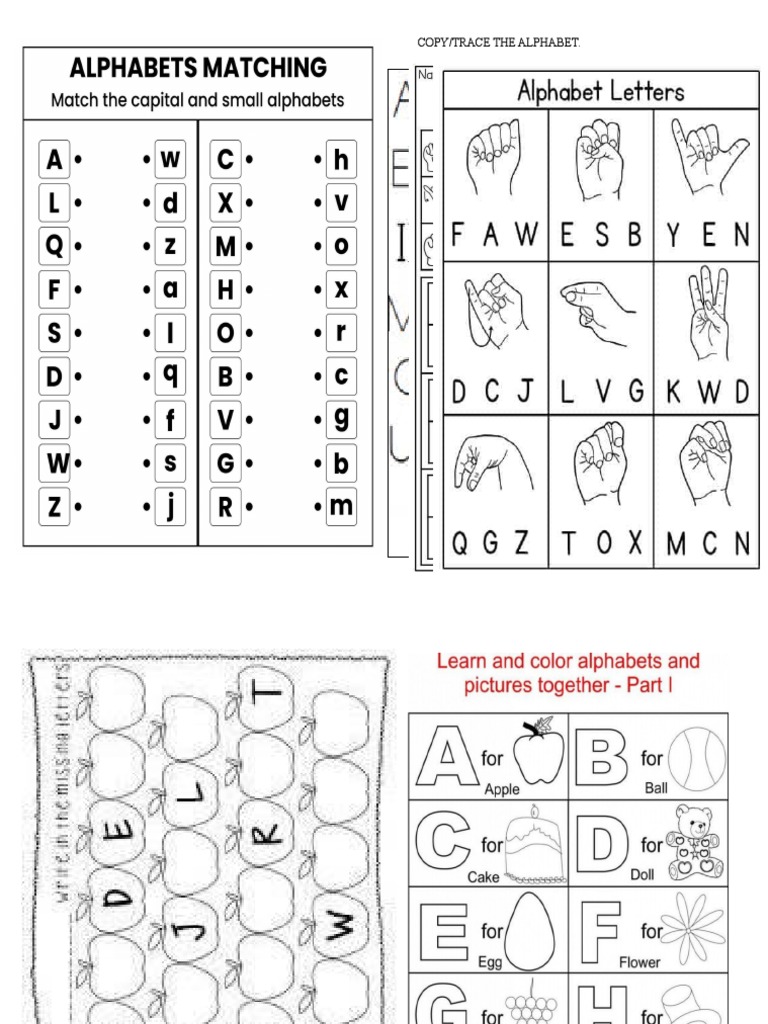 ALPHABET PDF