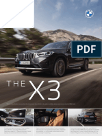 FA Spec Card - X3 SDrive20i XLine XDrive30i M Sport 2022520 HR