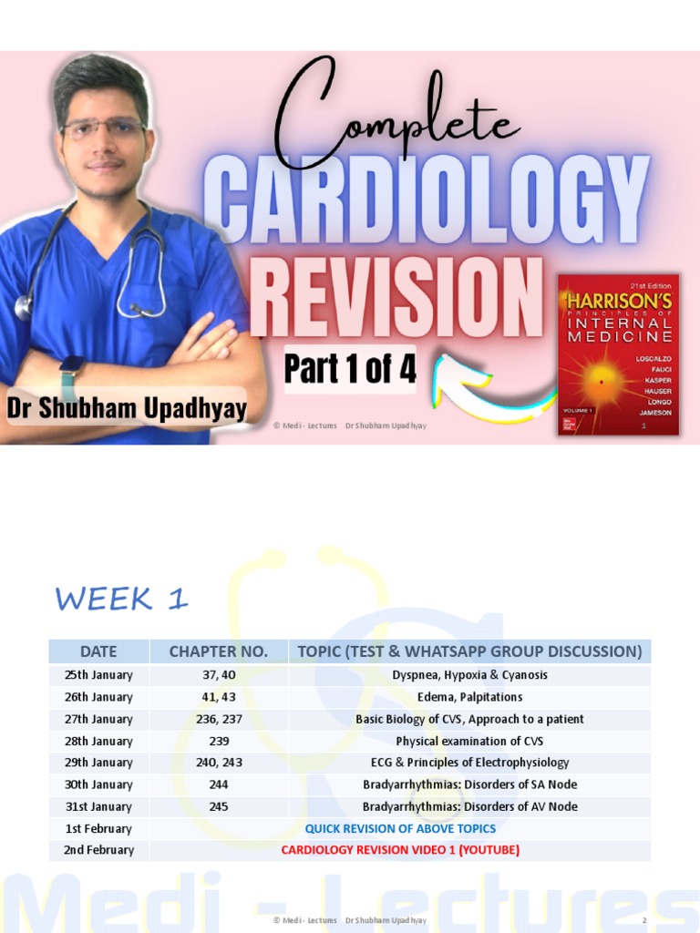 Complete Cardiology Revision Part 1 - 31d94bd6 Cc88 4e0e 9a4e ...