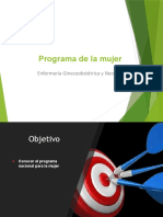 Programa de La Mujer