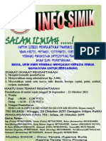 Pamplet SIMIK 2011