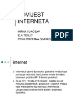 Povijest Interneta