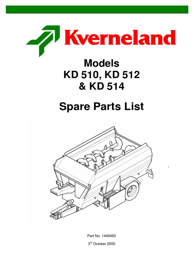 KD 510 512 514 Katalog Zapchastej | PDF