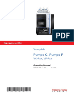 Vanquish Pumps C, Pumps F (VC-PXX, VF-PXX) - Operating Manual