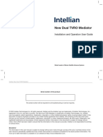 Intellian New Dual TVRO Mediator User Manual