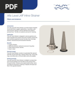 LKIF in Line Strainers Product Leaflet