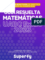 GuaResueltaUABCExIES2023 Matemticas