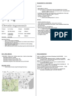 Orrorin Tugenensis - Cheatsheet