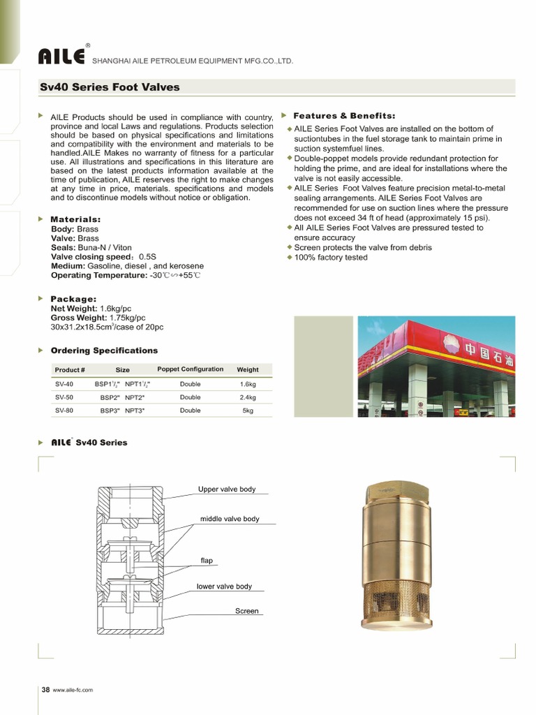 Foot Valve Pdf