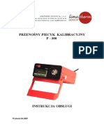 Limatherm P-300 Piec Instrukcja