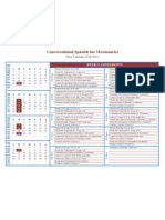 Conversational Spanish For Missionaries: Weekly Assignments