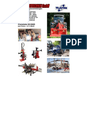 Fiege-Forsttechnik Katalog