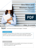FRA C1.0103R Are Men and Women Equal