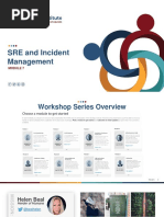 SRE and Incident Management