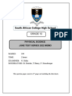 South African College High School: Grade 10